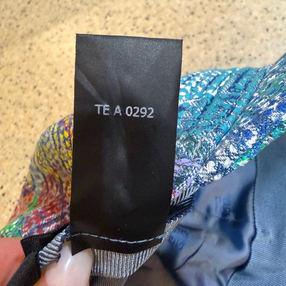 Givenchy Multicolor Patchwork Cap - image 5